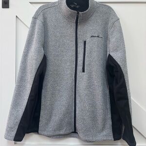Eddie Bauer Gray and Black Performance Jacket